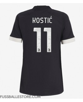 Günstige Juventus Filip Kostic #11 3rd trikot Damen 2023-24 Kurzarm